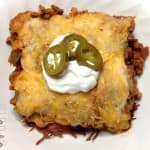 Taco flavor in a casserole!