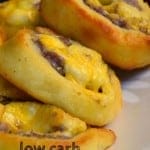 Low Carb Breakfast Sausage Pinwheels