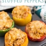 Chicken Fajita Stuffed Peppers