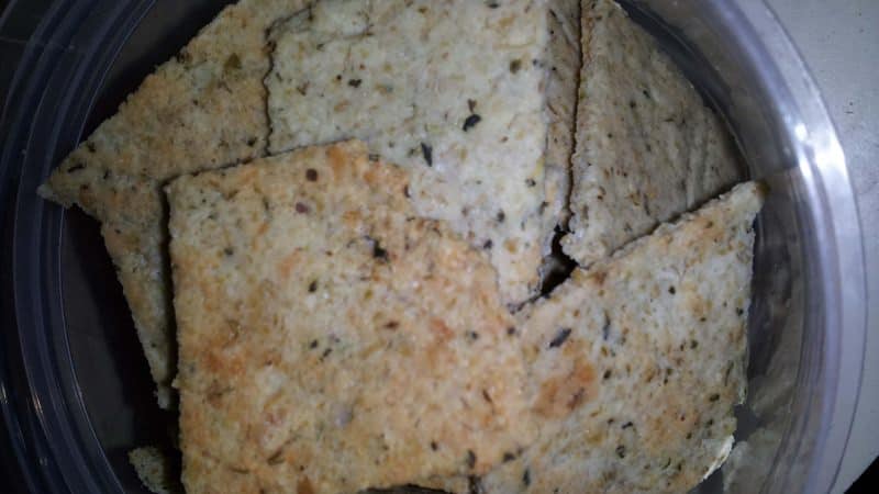 Low Carb Italian Crackers