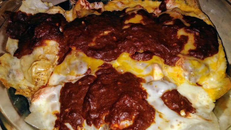Easy Keto Chicken Enchilada Casserole Easy Keto Chicken Enchilada Casserole