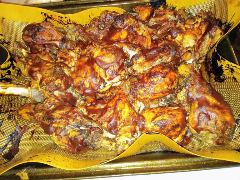 "Hot Mess" Instant Pot BBQ Chicken